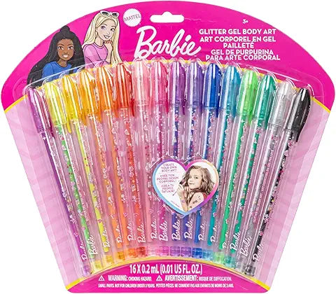 Barbie Glitter Pens