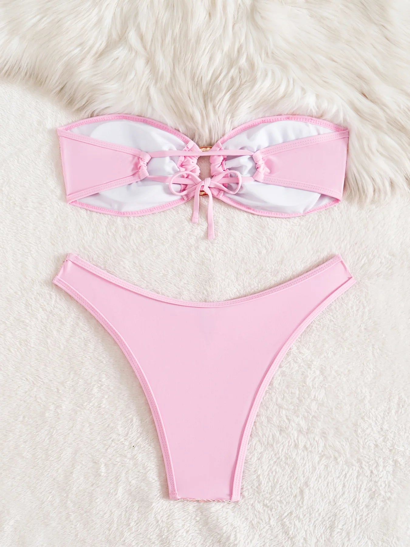 Malibu Strapless Sparkle Set