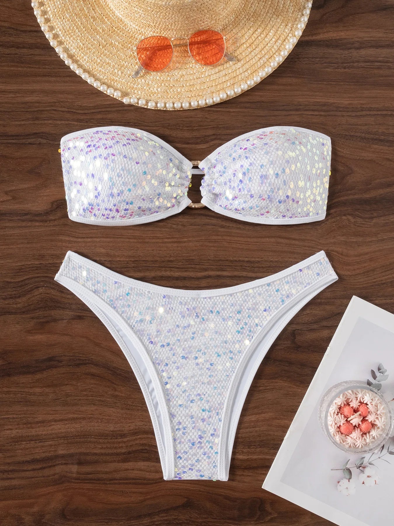 Strapless California Sparkle Set