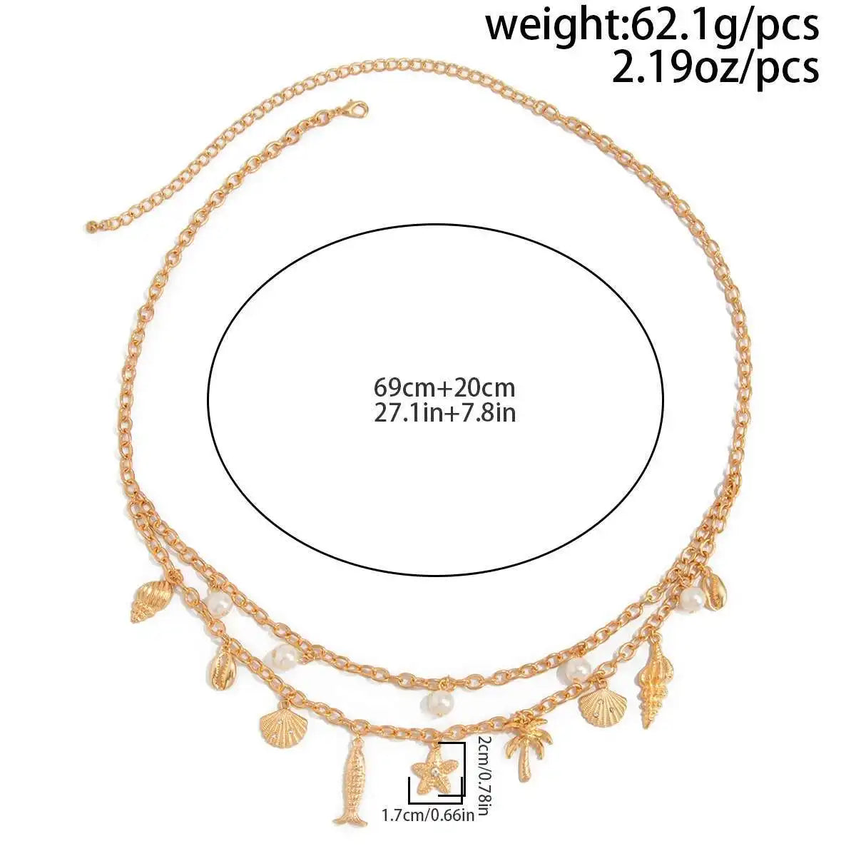 Tropical Charm Body Chain